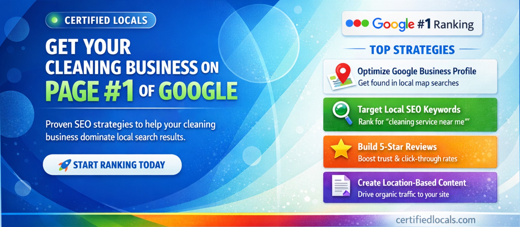 How to Get Your Cleaning Business on the First Page of Google thumbnail